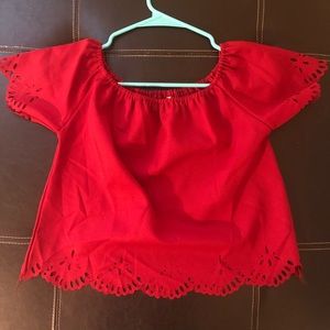 Reddish Romwe Shirt